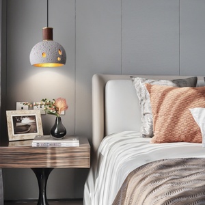 Simple Moderne <span class=keywords><strong>Vintage</strong></span> E27 Montage Cuisine Îlot Suspension Lumière Intérieur WabiSabi Chevet Déco Petit Lustre Suspension - Product Image 4