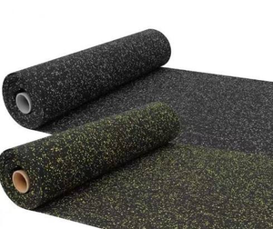 Anti-slip EPDM Gym Rubber Flooring <b>Rolls</b> Tiles/Sports Equipments Rubber <b>Mat</b> - Product Image 3