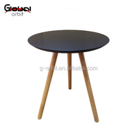 Table basse en bois moderne en chêne avec panneaux ajustables pour salon, mobilier de maison Global Orbit GO-1722-2