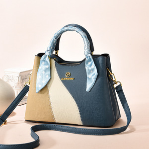 Women PU Leather Large Capacity Handbag Shoulder Bag Casual Crossbody Bag <b>Purse</b> Bag - Product Image 4