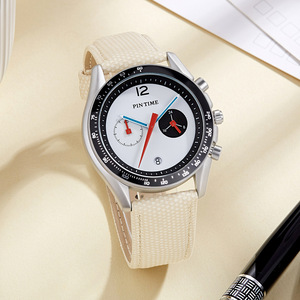 Nuevo reloj de cuarzo impermeable para parejas, moderno, con esfera grande, calendario luminoso, multifuncional y de alta estética. - Product Image 5