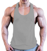 Nouvelle conception, vente en gros, logo OEM personnalisé, 100% coton, débardeur de sport pour homme, débardeur de musculation, débardeur de sport, débardeur de musculation