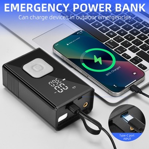 Inflador <span class=keywords><strong>de</strong></span> Neumáticos para Auto Nuevo <span class=keywords><strong>de</strong></span> Fábrica, <span class=keywords><strong>Mini</strong></span> <span class=keywords><strong>Compresor</strong></span> <span class=keywords><strong>de</strong></span> <span class=keywords><strong>Aire</strong></span> Inalámbrico <span class=keywords><strong>de</strong></span> 150 PSI con Luz LED y Manómetro para Autos, Camiones y Bicicletas - Product Image 4