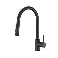 Robinet de cuisine certifié cUPC WaterMark avec douchette extractible, mitigeur, norme australienne WELS 6 étoiles, robinet d'évier en laiton chromé
