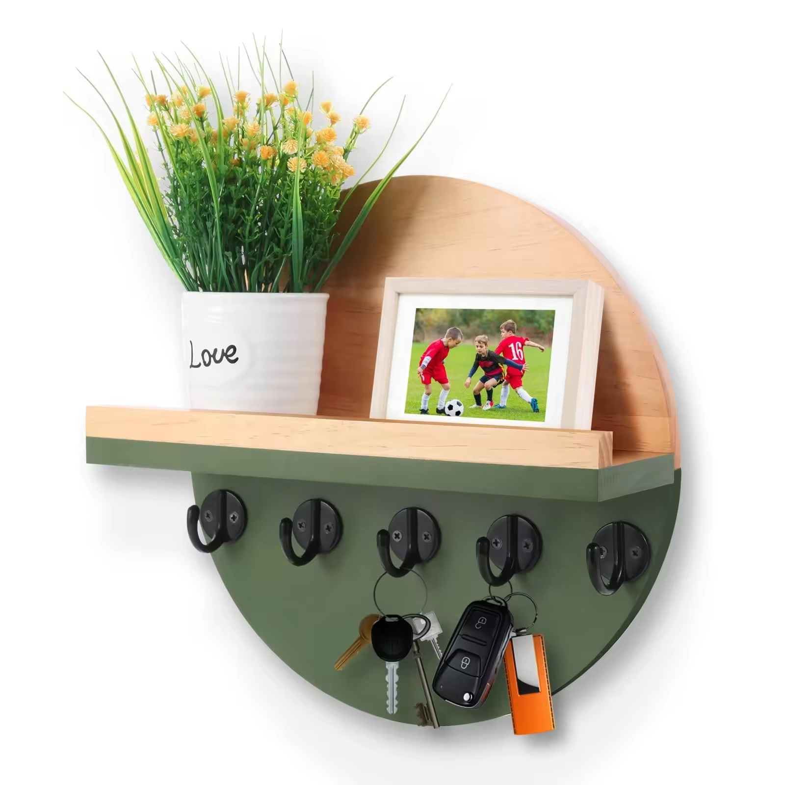 สีเขียว