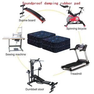 Bán buôn 10 mét Máy chạy bộ mat <span class=keywords><strong>Pads</strong></span> thiết bị tập thể dục Mat grey EPDM sàn cao su cho phòng tập thể dục - Product Image 4