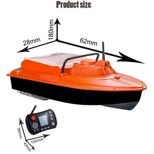 <span class=keywords><strong>JABO</strong></span> 2B 2BG Orange 16 points d'ancrage Navigation GPS Sonar longue portée pour la pêche Détecteur de poissons Bateau à appât télécommandé Coque en ABS - Product Image 4