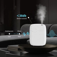 Diffuseur d'arômes électrique mural sans eau pour maison intelligente, 400 ml, contrôlé par application, en plastique, pour huiles essentielles, usage domestique et hôtelier