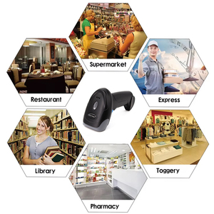 <span class=keywords><strong>Lecteur</strong></span> de codes-barres portable sans fil 1d 2d <span class=keywords><strong>lecteur</strong></span> de codes-barres portable pour <span class=keywords><strong>librairie</strong></span> de supermarché prix de gros bon marché - Product Image 6