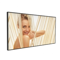 Affichage publicitaire numérique interactif pour vitrine de magasin, 32 pouces, HD, simple face, suspendu, commercial