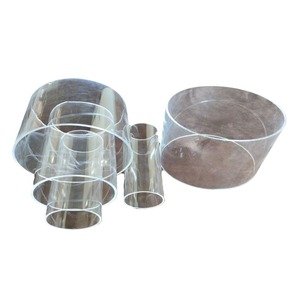 Cilindro de Acrílico Transparente de Gran Diámetro y 5mm de Grosor, con Brida, para Cubrir Tuberías Rígidas - Product Image 5