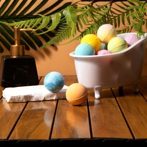 Holiday Gift Factory Wholesale Luxury New Wave Bubble Shower Bath Fizzies Natural Bath for Bomb Gift Set for Kids - Product Image 2