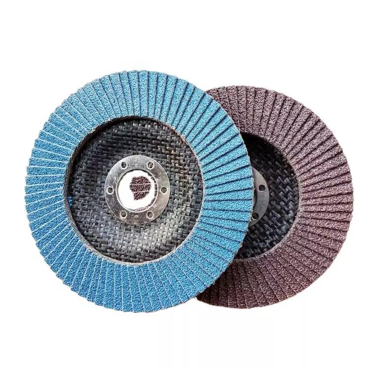 Europese Zirconia 115Mm Flap Disc Met Klingspor En Norton Kwaliteit