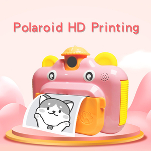 Hochwertige Frosted Shell 1080P Touch Fun Instant Digitaldrucker Kinder kamera mit Dual-Kamera-Objektiv - Product Image 4