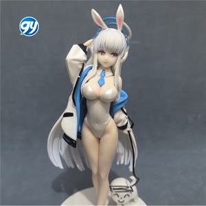 Accessoire de jeu avec figurine de personnage féminin Shio <span class=keywords><strong>Noa</strong></span> (Noua) de l'anime Dog Noah Bunny, statue de collection en boîte pour les fans d'anime, figurine en plastique - Product Image 3