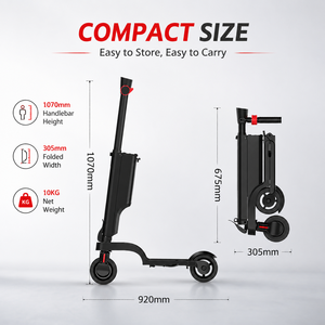 Aluminum Foldable Folding Mobility Scooter 20km Adult for Urban Travel STV-KX6-20 Folding Design Easy to Store and Transport. 25 - Product Image 4