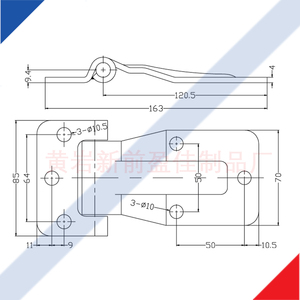 Bisagra para puerta trasera de camión - Product Image 6
