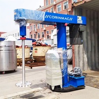 Mélangeur Dissolvant de Peinture Automatique Économe en Énergie à Haute Vitesse 1500L, Disperseur de Pigments pour la Production de Mortier Sec CORINMAC