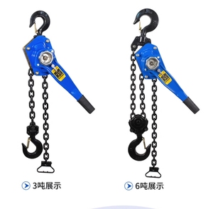 Fabrieksprijs Handleiding 9ton 3 Meter 6M Hefboom Takel Vitaal Handhendel Hefwerktuig Met G80-ketting - Product Image 1