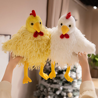 Jouets en peluche réalistes et mignons en forme de gros pénis, peluche super douce en coton PP, poulet en peluche moelleux, cadeau d'anniversaire pour enfants