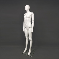 FM01WEG Mannequin de femme à articulation mobile réglable pour corps entier avec articulations pliables