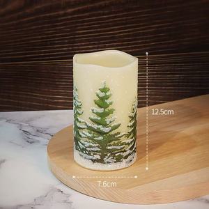 Luces LED <span class=keywords><strong>para</strong></span> Árbol de Navidad con Efecto de Llama, Borde Ondulado Profundo de 7.6cm y Control Remoto con Función de Destello, Ideales <span class=keywords><strong>para</strong></span> las Fiestas - Product Image 5
