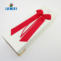Ruban décoratif de Noël en gros avec longues nœuds pour emballage cadeau et décoration de fête de Noël