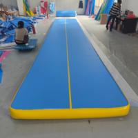 Piste de tumbling gonflable de qualité commerciale, carrée, pour la gymnastique, pour les cours de danse