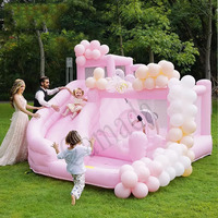 Nouvelle conception, nouvelle époque, château gonflable pour fête de mariage, château gonflable blanc, château de saut, maison de saut
