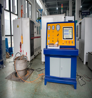 PC controlada de alta presión 48 Mpa Cilindro de gas Máquina de prueba hidráulica 48 Mpa Plataforma de Prueba Hidrostática Estructura de bomba de pistón