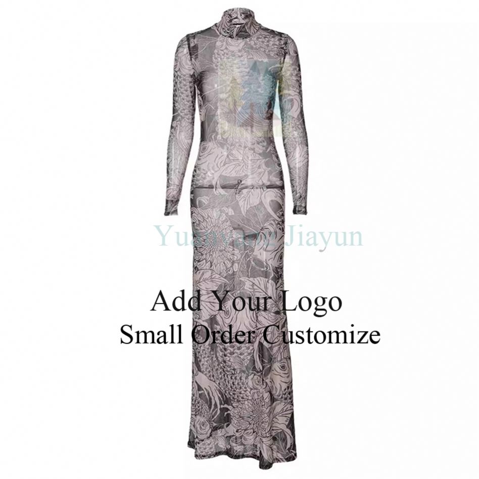 Wholesale Long Snake Dress Luxury Print Design | Alibaba.com