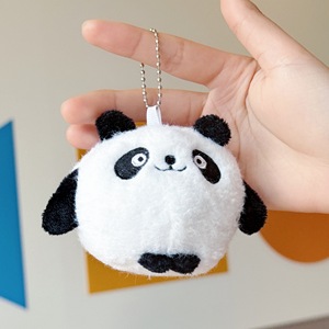 Dễ Thương Sáng Tạo Vòng Bóng <span class=keywords><strong>Panda</strong></span> Sang Trọng Keychain Treo Trang Trí Quà Tặng Cho Trẻ Em - Product Image 2