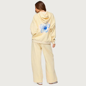 Set 2 Pezzi Personalizzato Oversize da <span class=keywords><strong>Donna</strong></span>: <span class=keywords><strong>Felpa</strong></span> con Cappuccio e Pantaloni Jogger in Pile Pesante, Tuta Casual per <span class=keywords><strong>Donna</strong></span> - Product Image 3