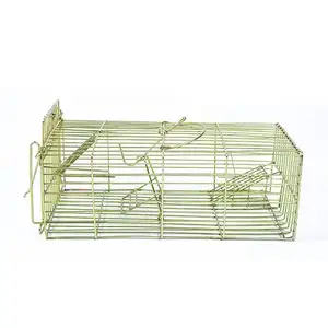 Live Rat Cage Trap Eco Friendly Galvanized Steel Wire