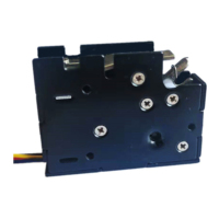 CHCK0425L Serrure d'armoire électromagnétique de sécurité électrique avec minuterie serrure à solénoïde de contrôle électronique intelligent