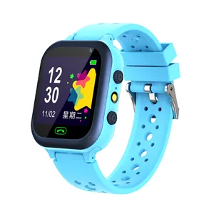 1.44" TFT 2G SOS button Q15 400mAh Super Long Standby Smart Watch for Kids Phone with Sim Card and Camera Mobile