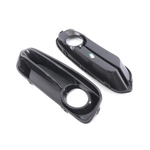 Fog Light Bezel For 2015-2019 BMW F20 Sport <b>ABS</b> Black Front Bumper Cover Part Number 51117371667 - Product Image 2