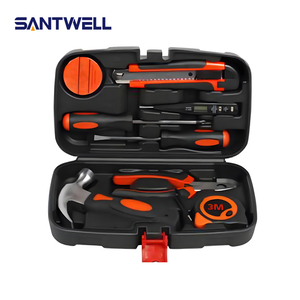 9-Piece Carbon Steel <b>Hand</b> <b>Tool</b> <b>Set</b> with Hard Case-DIY & Automotive Repair <b>Tools</b> 1 Year Warranty - Product Image 1