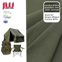 Tissu en toile double face enduite, personnalisable, hydrofuge, robuste, souple et durable pour sacs à dos et équipements de plein air – Vente en gros