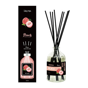 Aroma <b>Reed</b> <b>Diffuser</b> Set 100Ml Cherry Apple Orange Fragrance Home Room Freshener - Product Image 4
