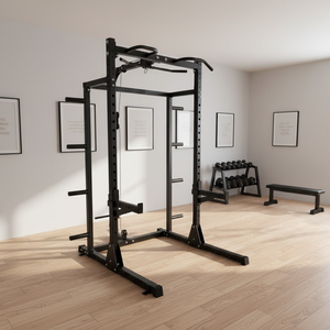 Multi Function <strong>Gym</strong> Squat Rack Smith <strong>Machine</strong> With Pull up Bar <strong>Dip</strong> Station HRWR102B - Product Image 4