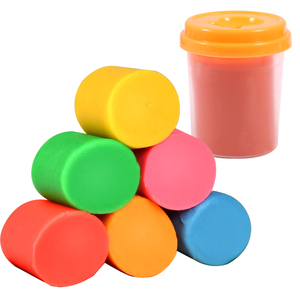 Foska 6 Màu Sắc Sinh Thái Thân Thiện Thông Minh DIY Giáo Dục Plasticine Chơi Bột Không Độc Hại Trẻ Em Mô hình Đất Sét - Product Image 1