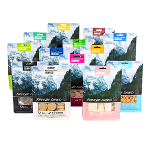 N4p Bán Chạy Nhất New Đông Khô Thức Ăn Vật Nuôi Loạt-Vịt & Cá Hồi Hỗn Hợp 100% Tươi Thịt Mèo Con Chó Xử Lý Vật Nuôi Đồ Ăn Nhẹ - Product Image 2