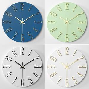 <span class=keywords><strong>Reloj</strong></span> de Pared de Cuarzo Silencioso de Plástico Huayang de 30 cm con Números 3D y <span class=keywords><strong>Manecillas</strong></span> Metálicas, Diseño Moderno para Hogar y Oficina, Pedido al por Mayor - Product Image 6