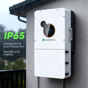 Hot Sale Complete Set 12kw <span class=keywords><strong>10kva</strong></span> Hybrid <span class=keywords><strong>Solar</strong></span> Energy <span class=keywords><strong>System</strong></span> Off/On Grid com saída de fase dividida Melhor preço Bypass Current 200A - Product Image 4