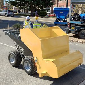 Mini Pavimentatrice per Asfalto a Spinta Manuale con Motore ad Alta Potenza, Nuova <span class=keywords><strong>Macchina</strong></span> Compatta per Asfalto e Calcestruzzo - Product Image 1