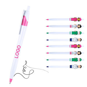 Bolígrafo Creativo con Personajes de Dibujos Animados de Doctor y Enfermera, Promocional, Popular, con Impresión de Logotipo Personalizado, Publicitario, para Regalo - Product Image 1
