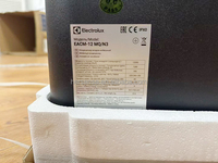 Climatiseur mobile Electro-lux, puissant, 12000 BTU, refroidissement pour grande pièce, confort, roulettes faciles à déplacer, climatiseur mobile