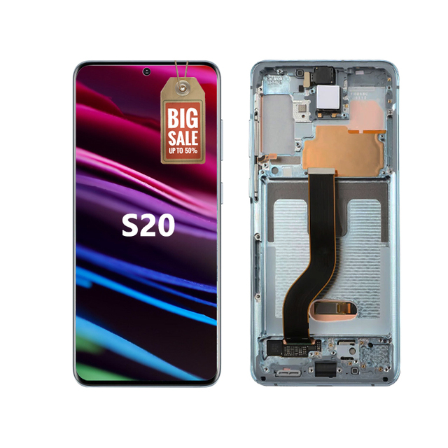 Oem Original Quality for Samsung Galaxy S20 Screen Touch Screen Display for Samsung S20 Plus Lcd