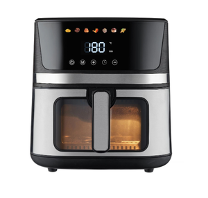 Finestra di osservazione Design 1600W 6L comando digitale elettrico <span class=keywords><strong>S</strong></span>/<span class=keywords><strong>S</strong></span> Air Fryer con pannello Touch Screen - Product Image 1